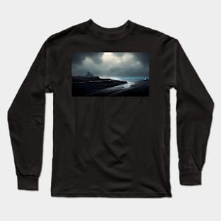 Death Stranding Planet Landscape Long Sleeve T-Shirt